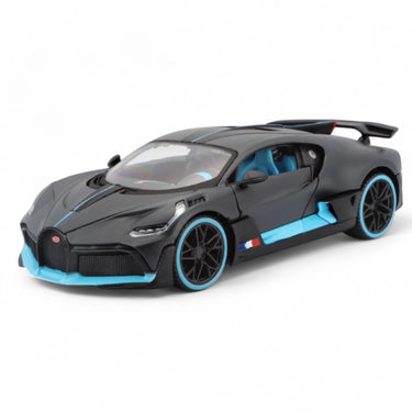 Auto Bugatti Divo In Charcoal Escala 1:24